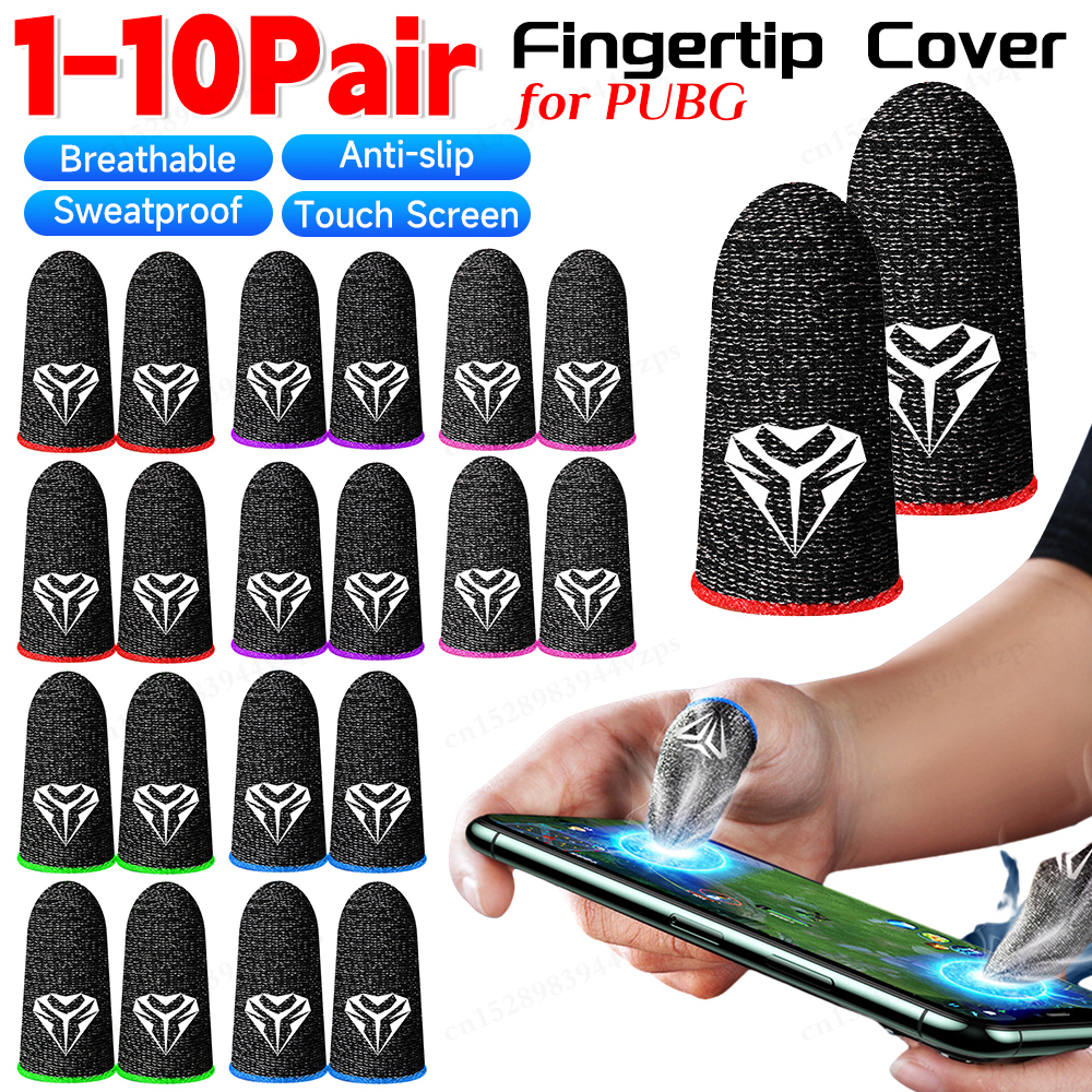 Gaming Accessories Bundle - Mobile Game Fingertip Gloves For PUBG