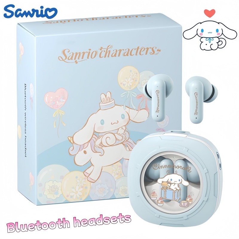 Gaming Accessories Anime - Sanrio Cinnamoroll Wireless Bluetooth In-Ear Earphones,