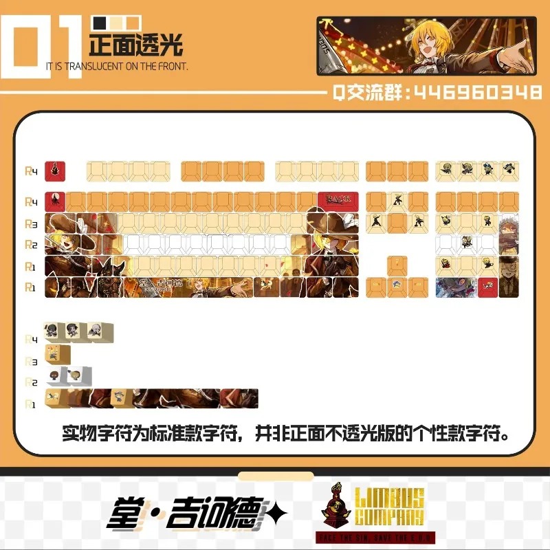 Theme Game Mechanical Keyboard - Gaming Accessories Anime incelemesi ve fiyatı