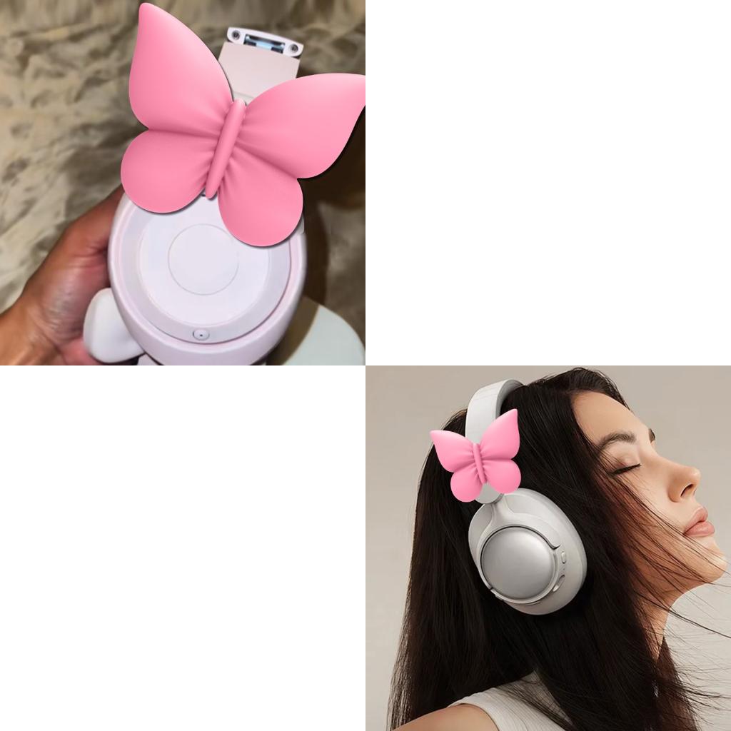 2Pcs Silicone Bowknot Earbuds  - Gaming Accessories Headset incelemesi ve fiyatı