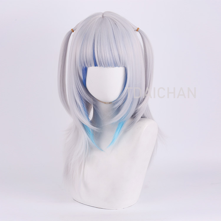 2025 Gawr Gura Cosplay Wig Whi - Gaming Accessories Korea incelemesi ve fiyatı