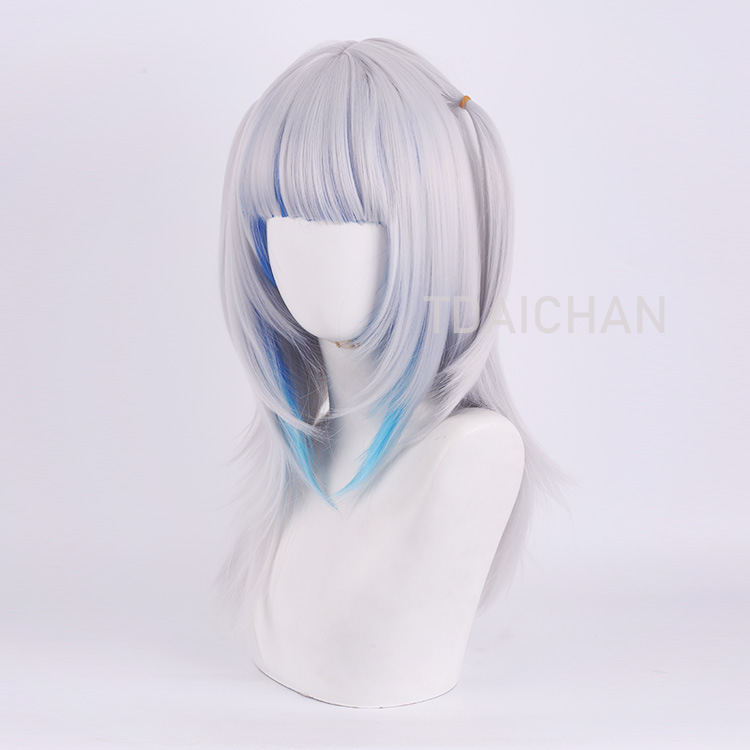 2025 Gawr Gura Cosplay Wig Whi - Gaming Accessories Korea incelemesi ve fiyatı