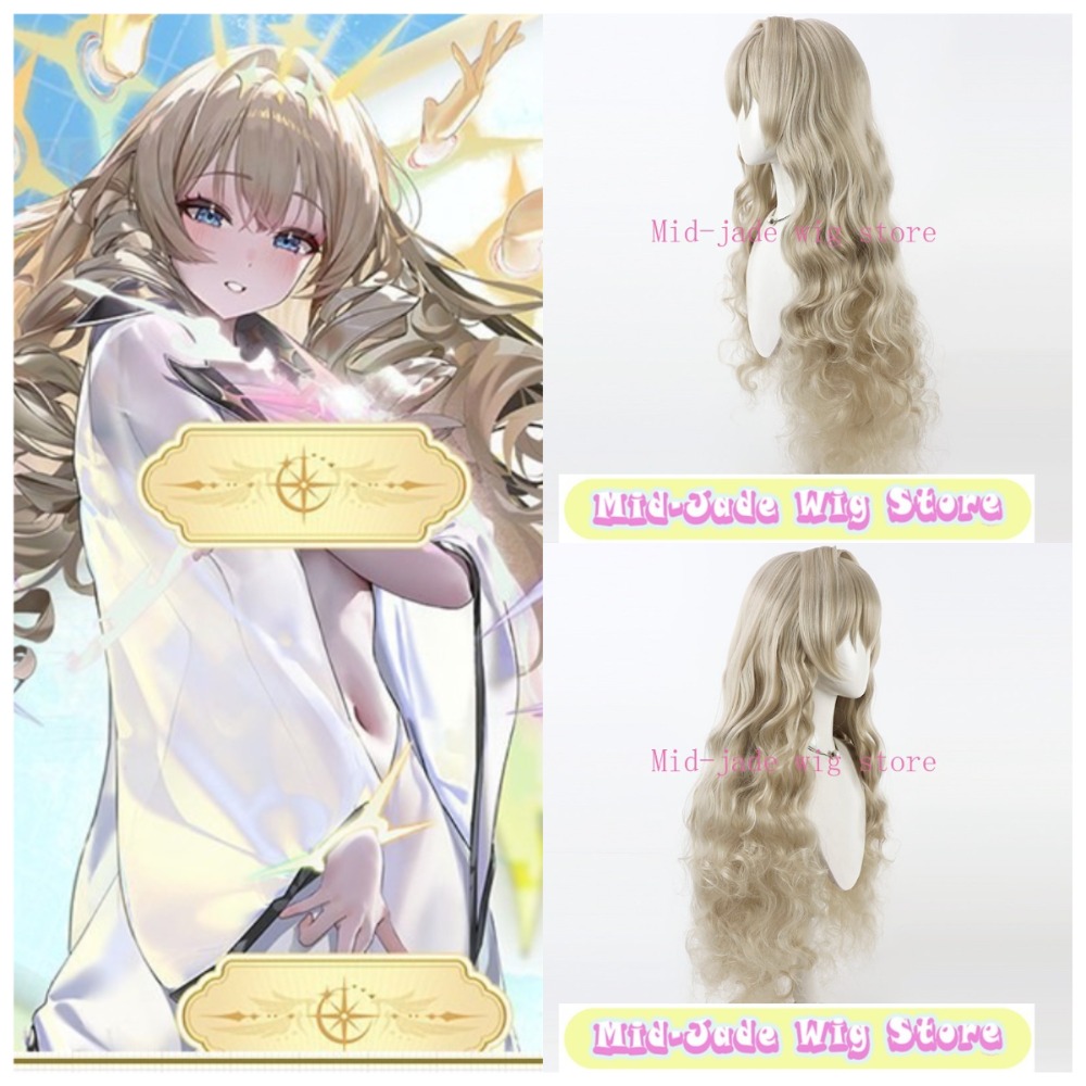 Crown Cosplay Wig Long Curly H - Gaming Accessories Korea incelemesi ve fiyatı