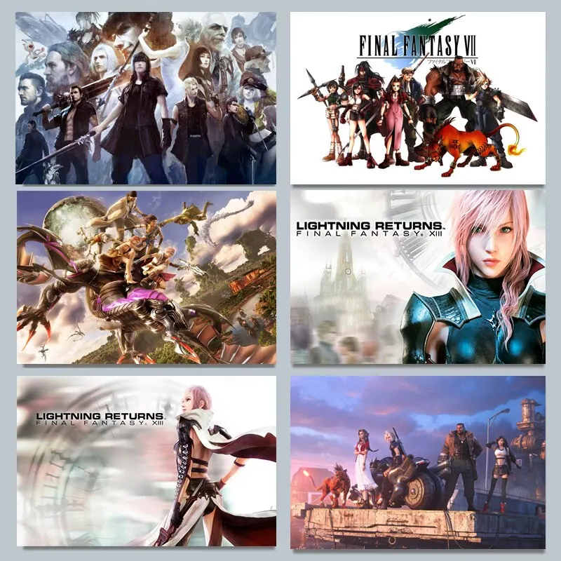 Final Fantasy VII Vaporwave Ca - Gaming Accessories For Room incelemesi ve fiyatı