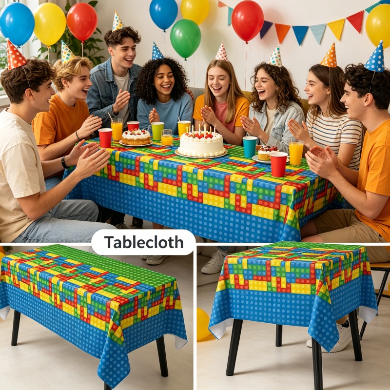 Building Block Brick Style Tab - Gaming Accessories For Room incelemesi ve fiyatı