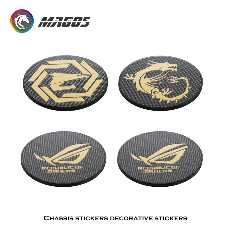 Computer Case Fan Metal Sticke - Gaming Accessories For Room incelemesi ve fiyatı