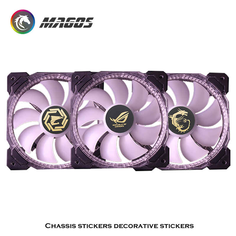 Computer Case Fan Metal Sticke - Gaming Accessories For Room incelemesi ve fiyatı