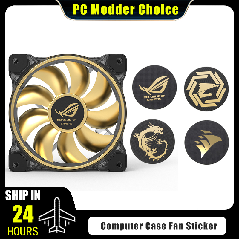 Computer Case Fan Logo Sticker - Gaming Accessories For Room incelemesi ve fiyatı