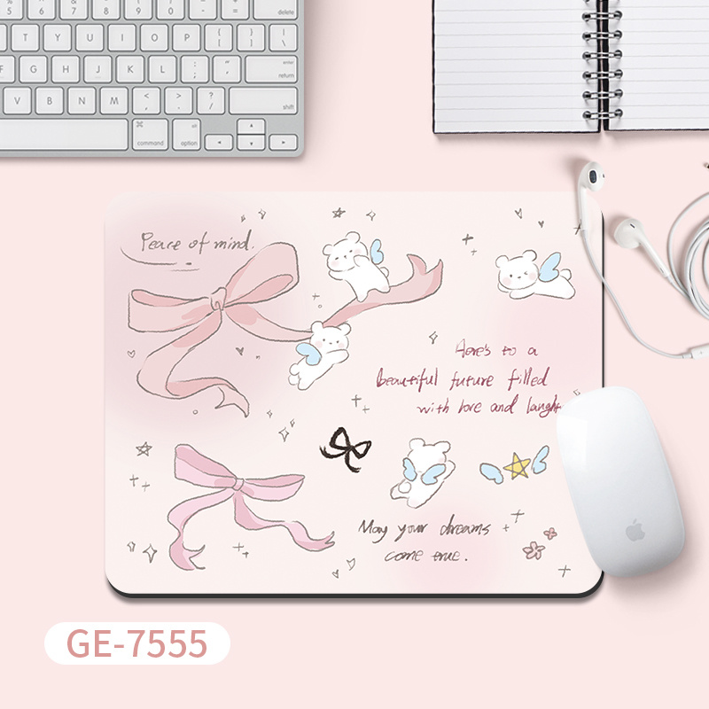 Korea Ins Bow Pink Rubber Desk - Gaming Accessories Korea incelemesi ve fiyatı