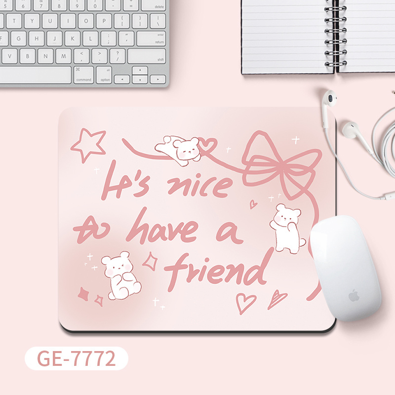 Korea Ins Bow Pink Rubber Desk - Gaming Accessories Korea incelemesi ve fiyatı