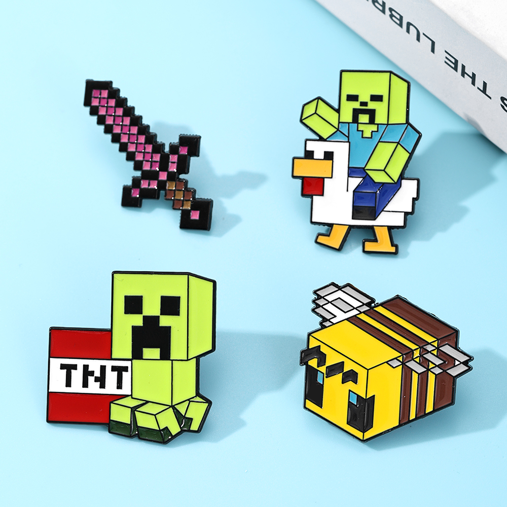 4pcs Cute Baby Zombie Chicken  - Gaming Accessories Anime incelemesi ve fiyatı