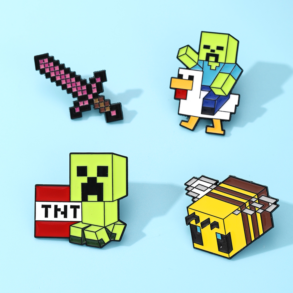 4pcs Cute Baby Zombie Chicken  - Gaming Accessories Anime incelemesi ve fiyatı