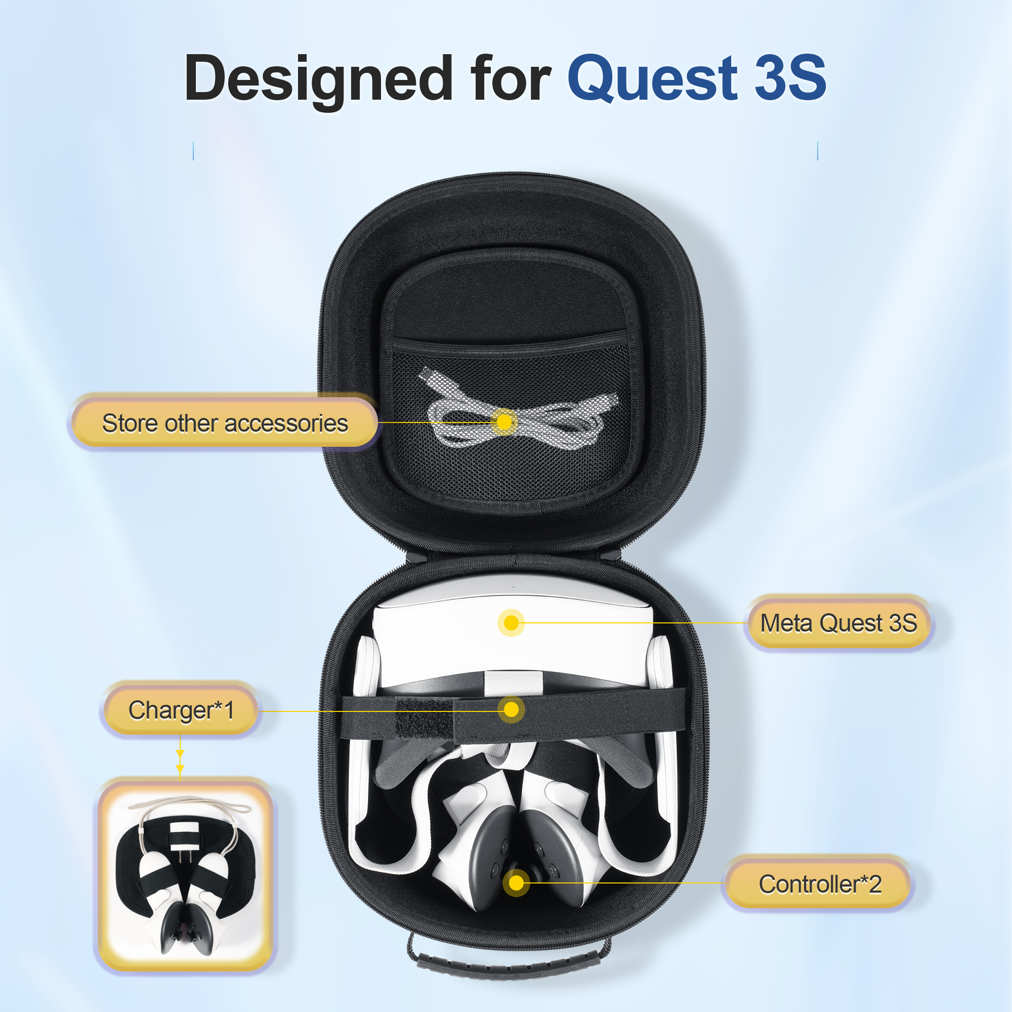 Hard Carrying Case Compatible  - Gaming Accessories Headset incelemesi ve fiyatı