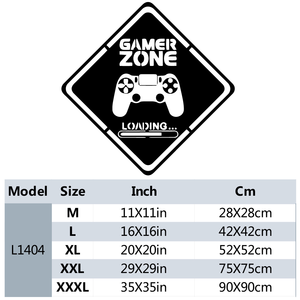 1pc Gamer Zone Door Decal Wall - Gaming Accessories For Room incelemesi ve fiyatı