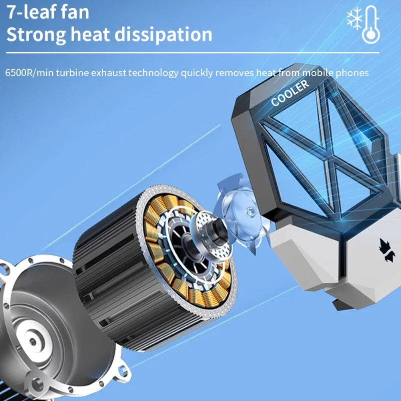 DY08 Mobile Phone Cooling Fan  - Gaming Accessories For Room incelemesi ve fiyatı