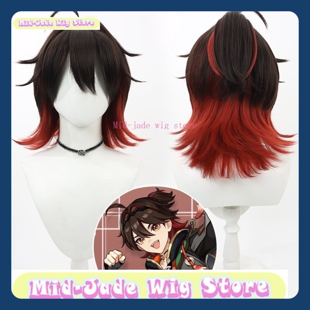 Mid-jade Wig Store Genshin Imp - Gaming Accessories Anime incelemesi ve fiyatı