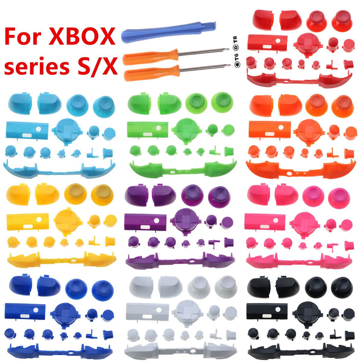 Custom Keys Full Set Buttons R - Gaming Controllers Xbox Accessories incelemesi ve fiyatı